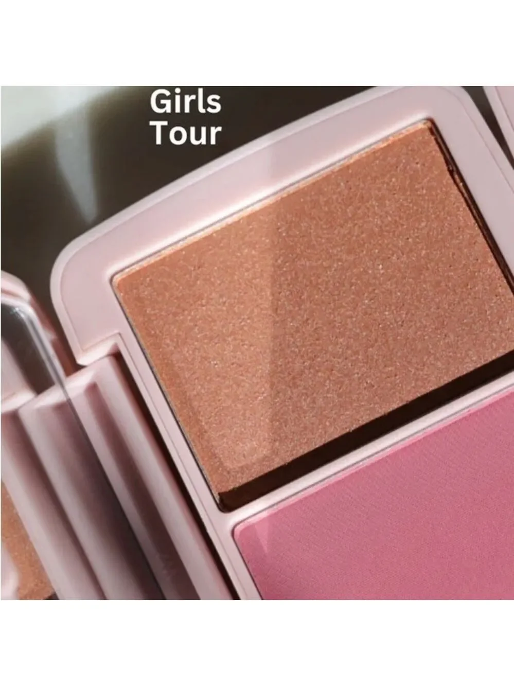 Half Caked Double Dipper Color Duo in Girls Tour (highlighter, blush & bronzer)